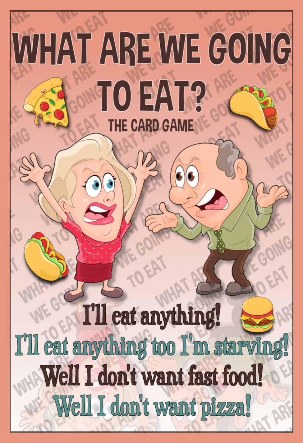 What Are We Going to Eat?