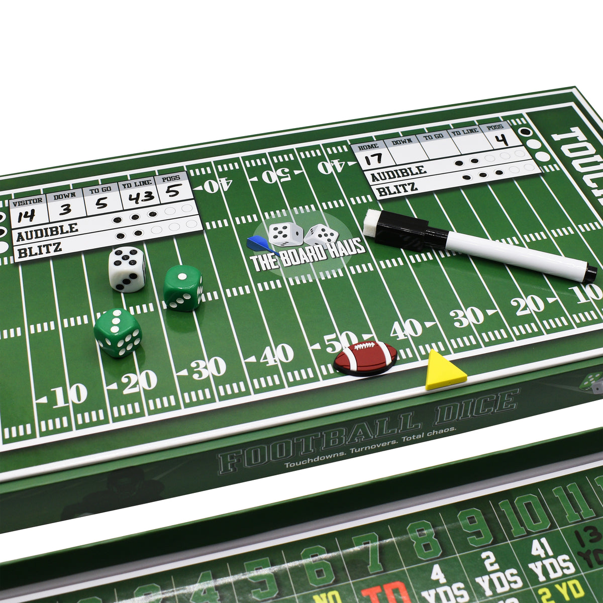 Football Dice Board Game by The Board Haus