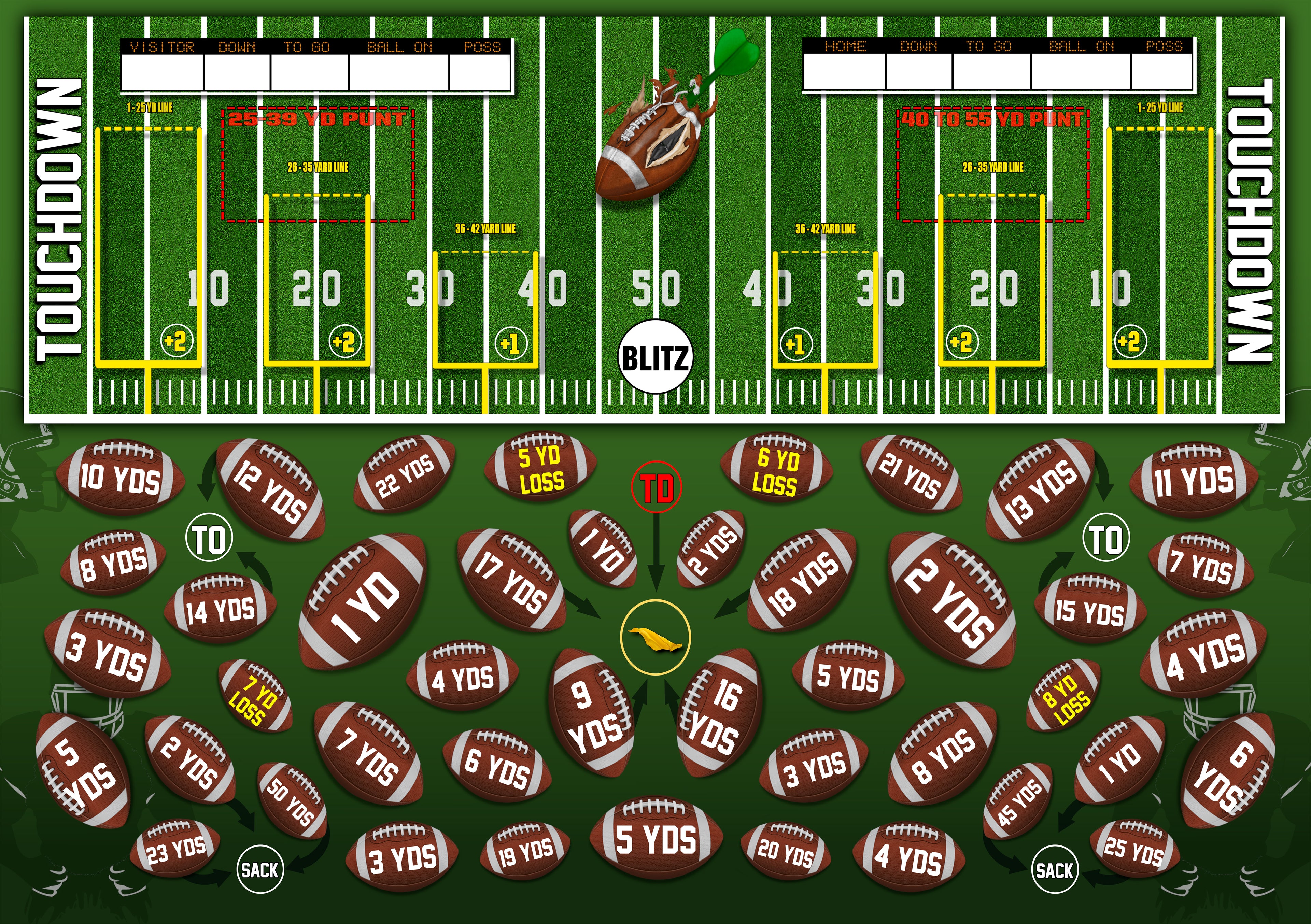 Football Darts