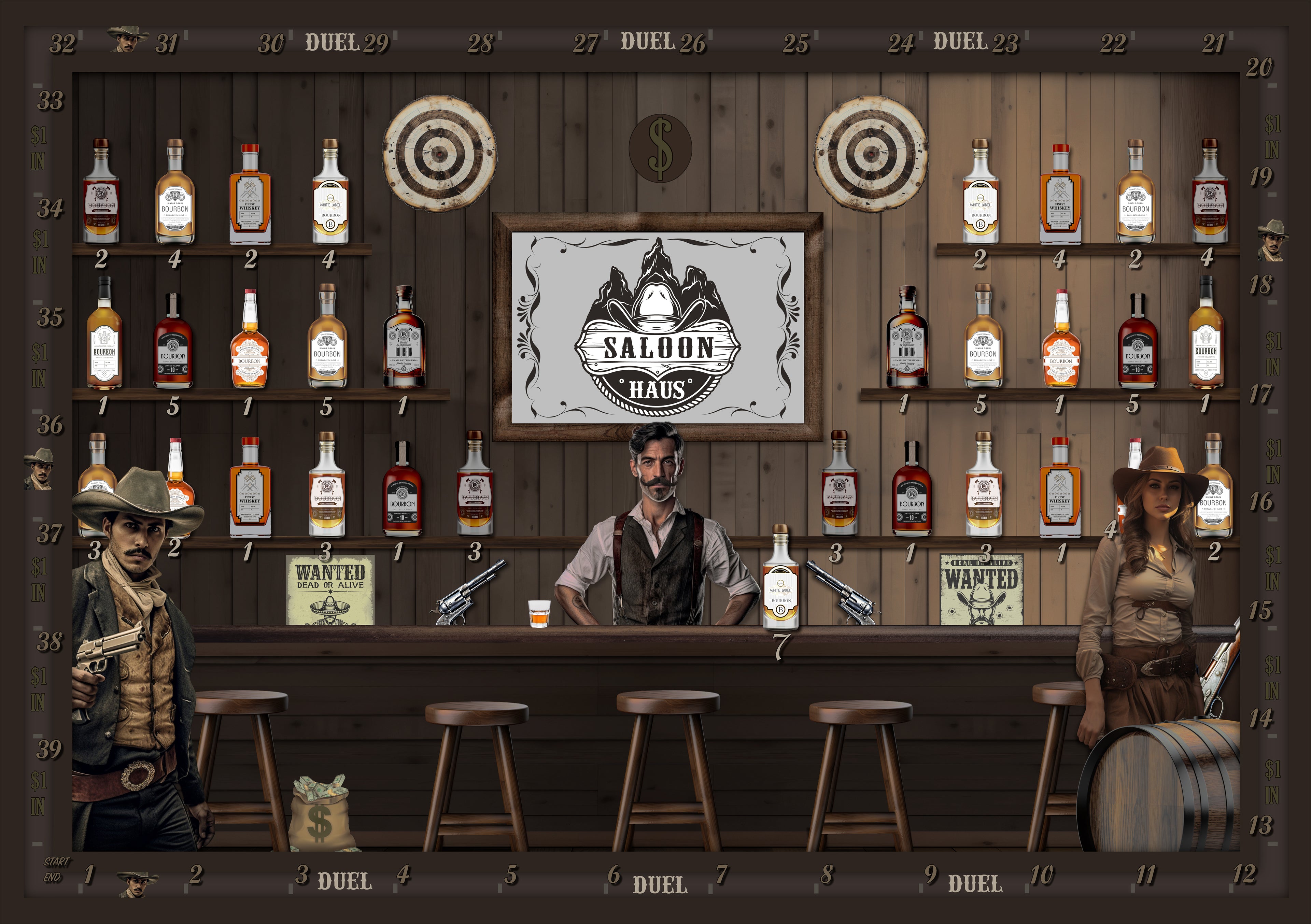Saloon Darts