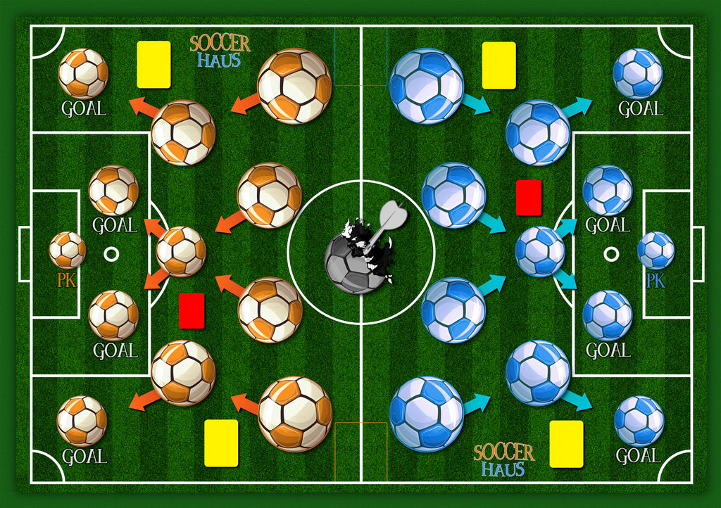 Magnetic Soccer Dart Board ⚽