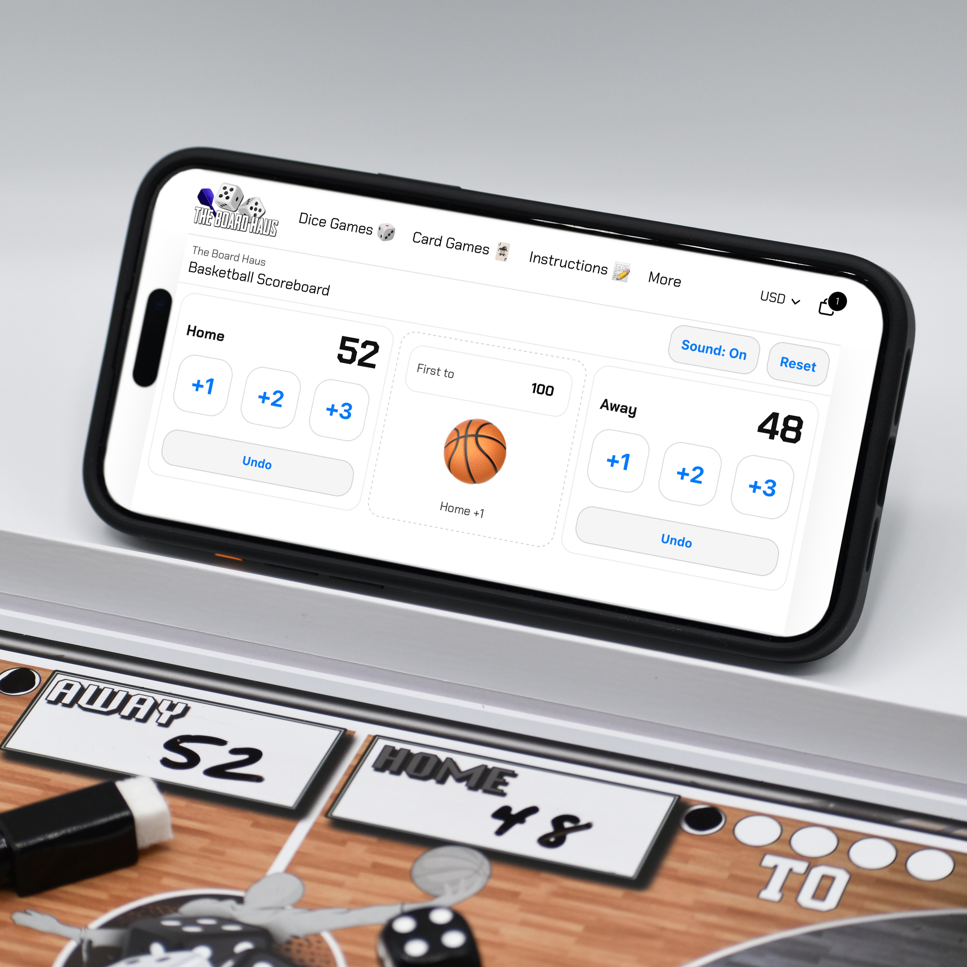 Basketball Dice 🏀