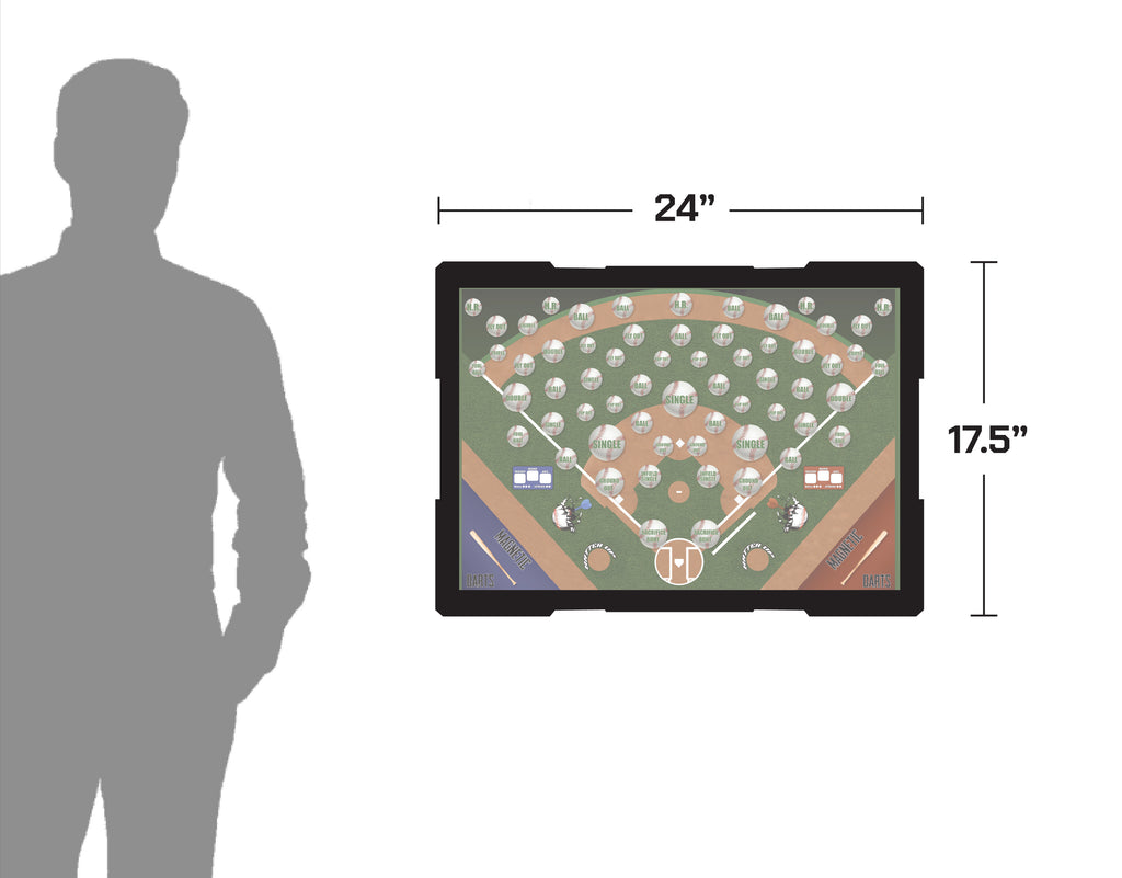 Magnetic Baseball Dart Board ⚾