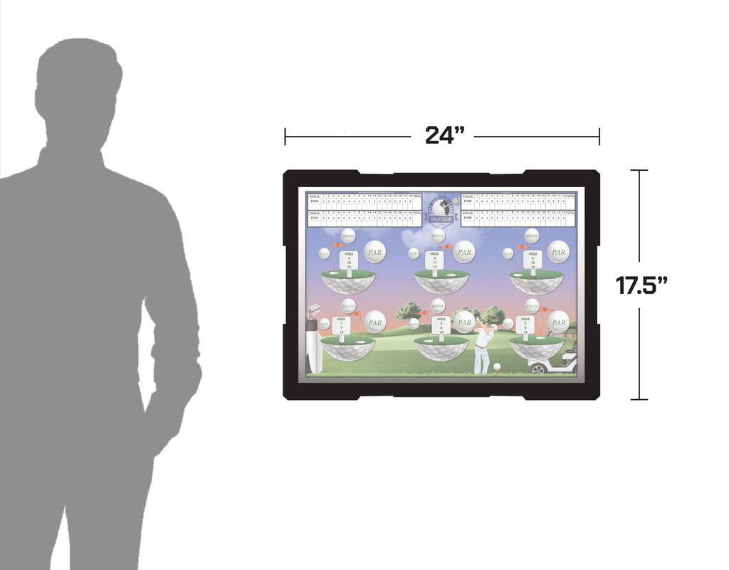 Magnetic Golf Dart Board ⛳