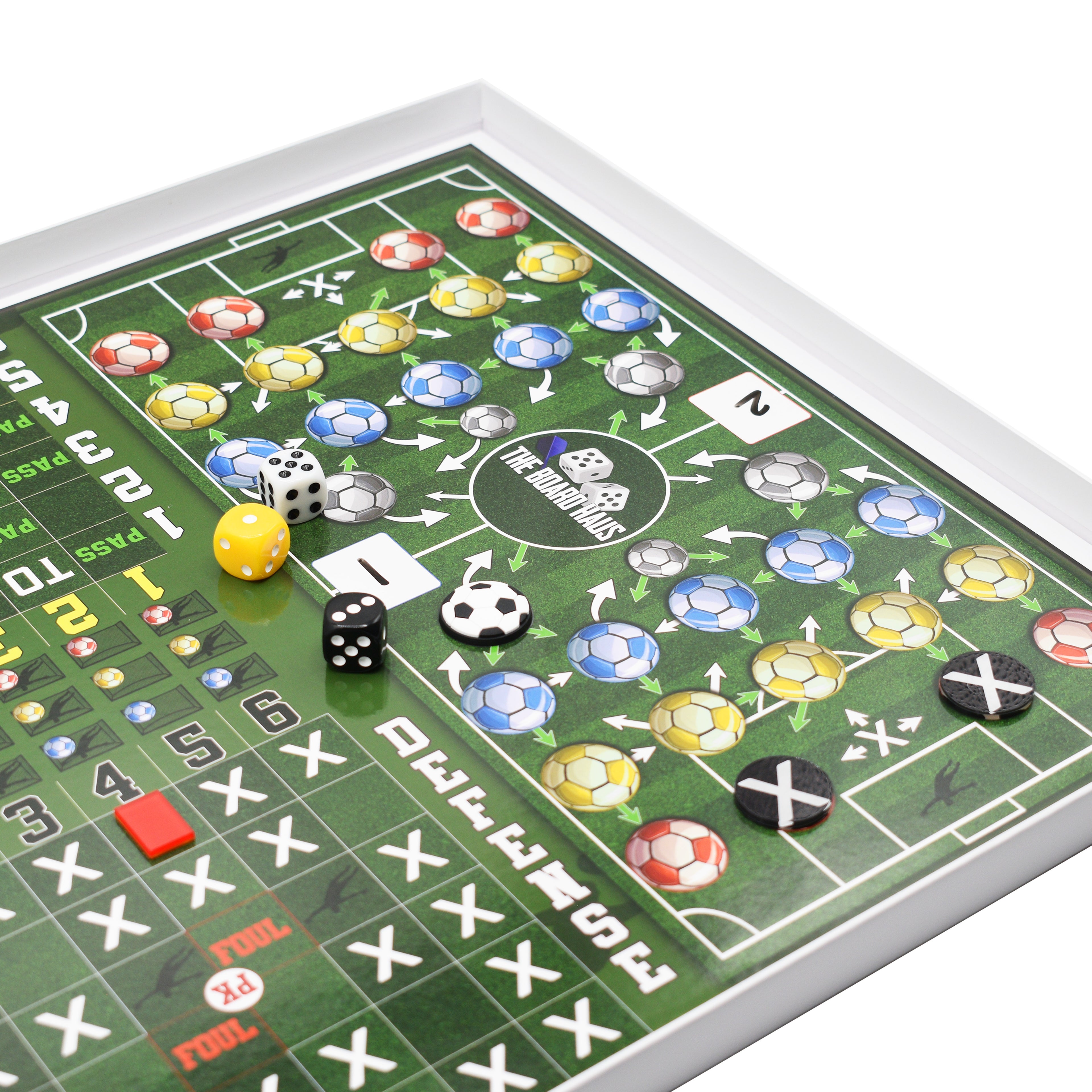 Soccer Dice Game – Tabletop Soccer Board Game