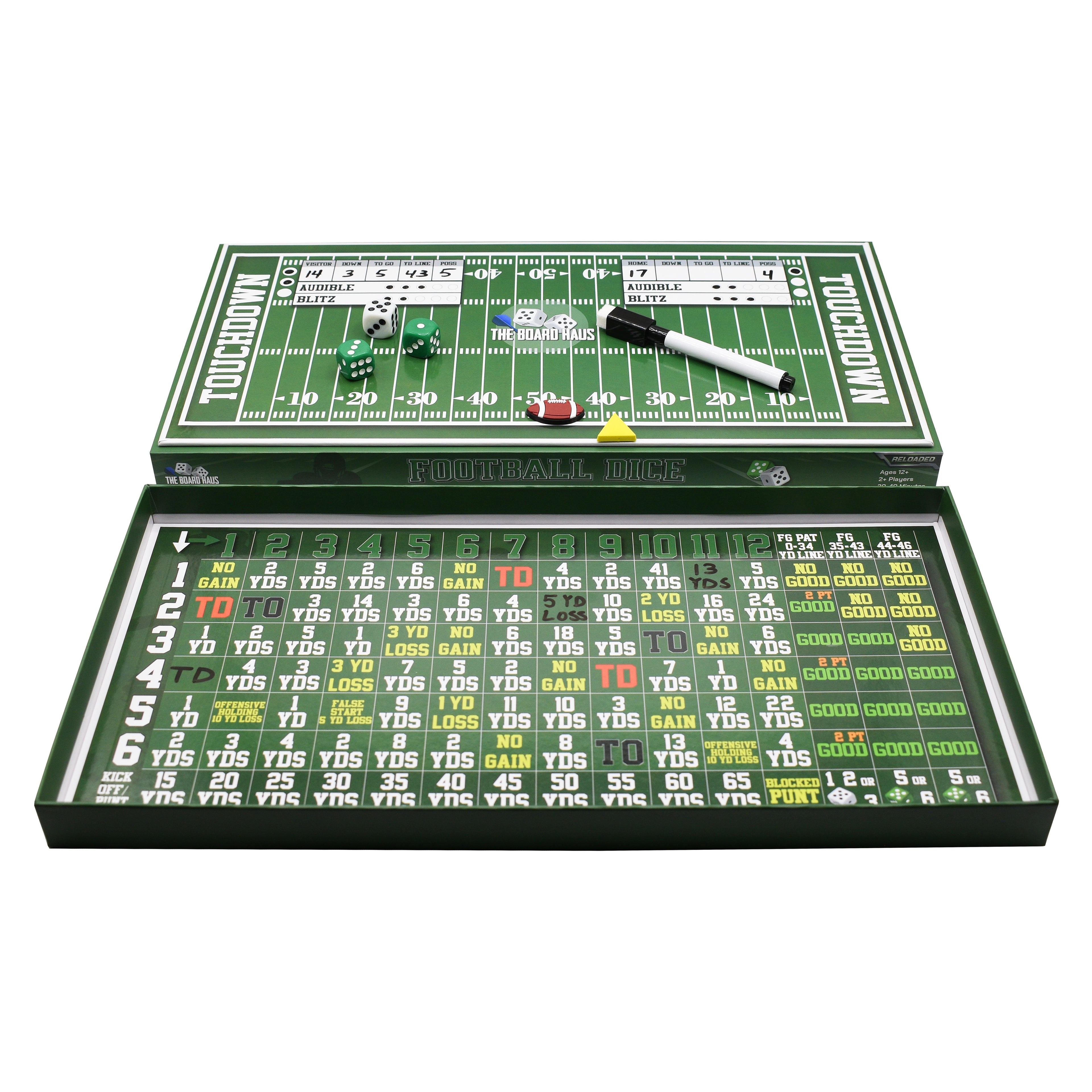 Football Dice Game – Tabletop Football Board Game